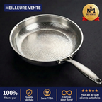 Poêle en titane martelé FUDAN